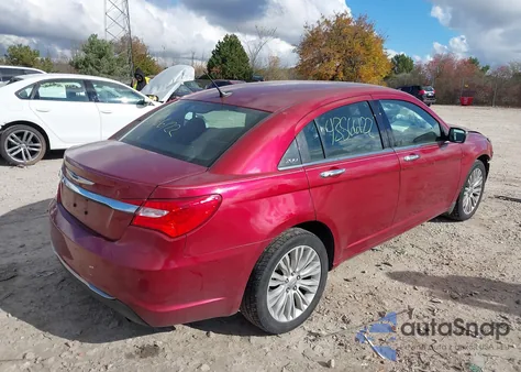2012 Chrysler 200 Limited z USA, uszkodzony, nr VIN 1C3CCBCB7CN306069